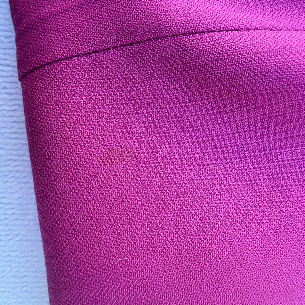 J. Crew Women's Nova Fides Wool Blend Pants Italian Pink Trousers - 4 - Picture 7 of 11